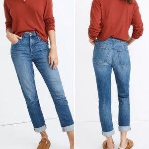 Madewell High Rise Slim Boy Jean